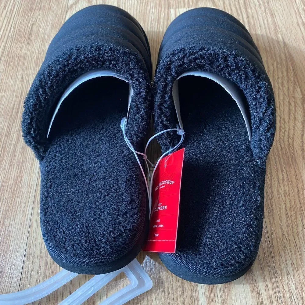 Wondershop Charlie Puffer Slide Slippers Black